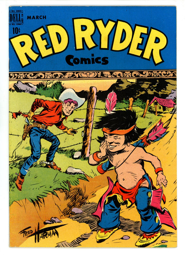 Red Ryder Comics 56 FN+ (6.5) (1948)