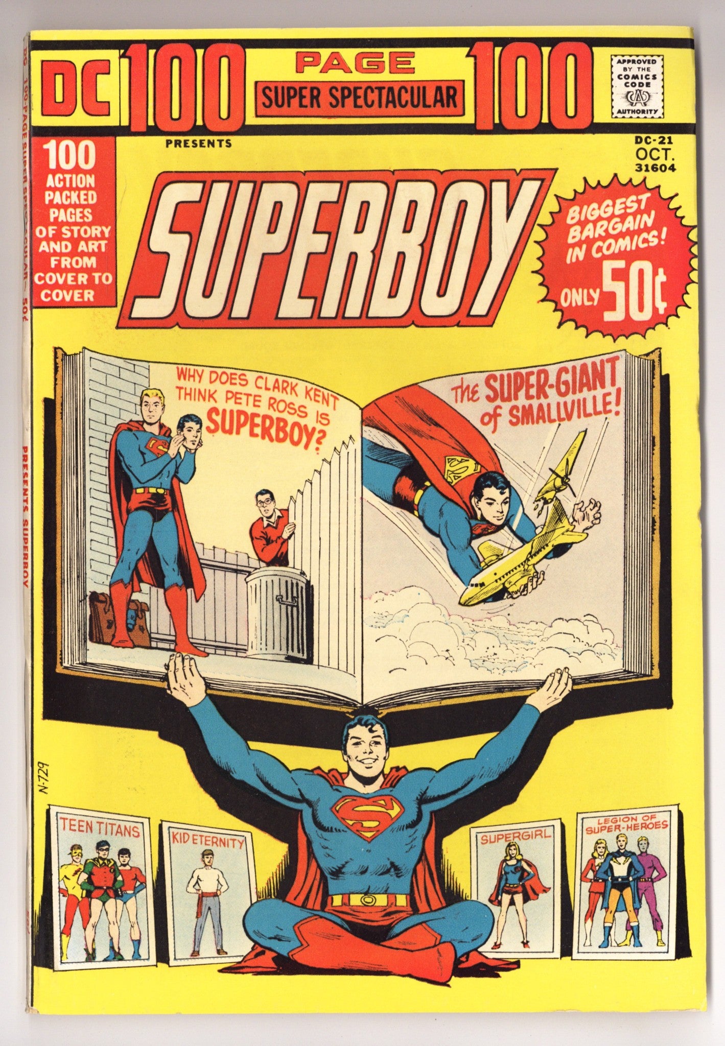 100-Page Super Spectacular DC-21 VF+ (8.5) (1973) 