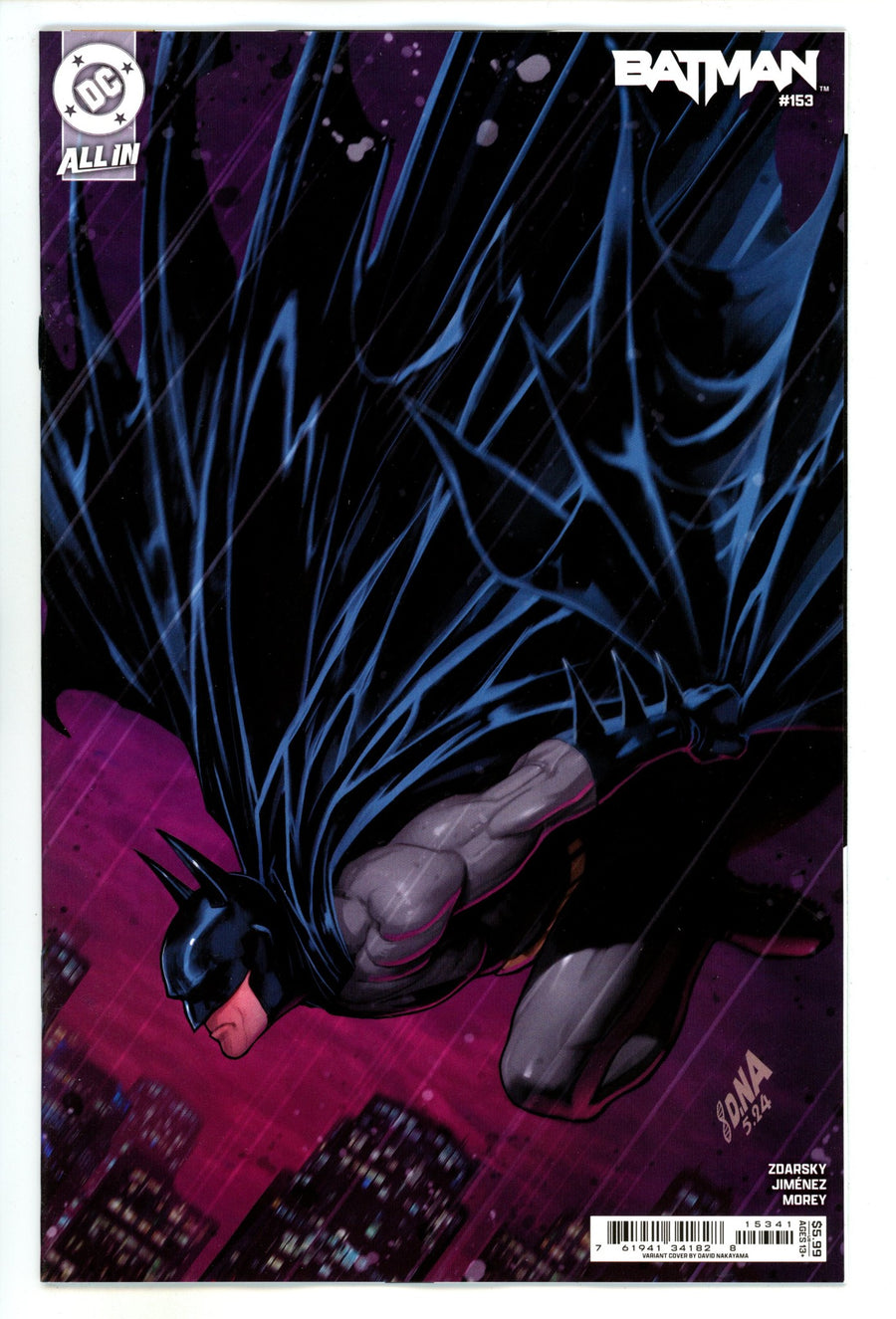 Batman Vol 3 153 Nakayama Variant (2024)