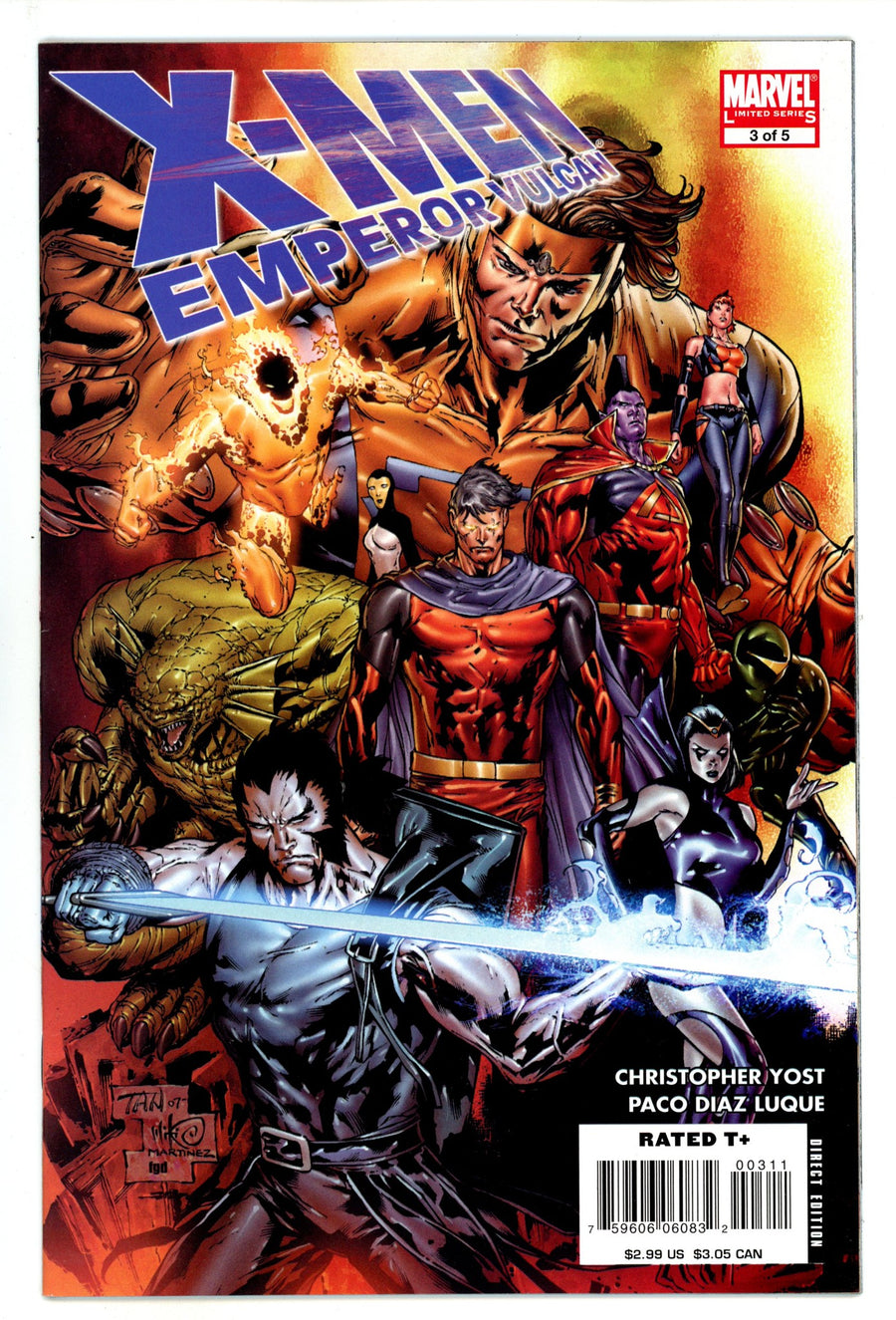 X-Men: Emperor Vulcan 3 High Grade (2008) 