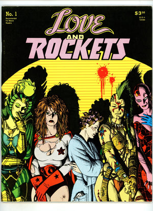 Love and Rockets 1 VF- (7.5) (1987) 2nd Print