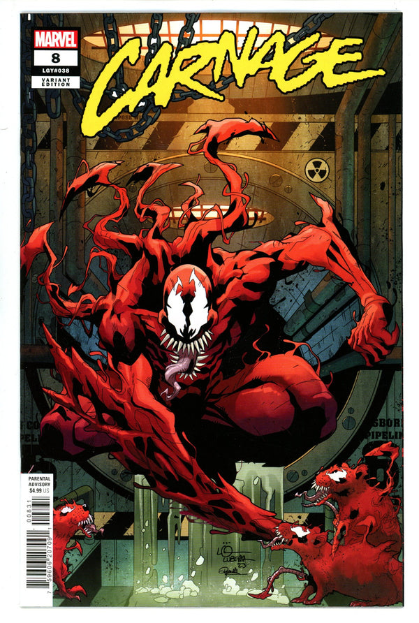 Carnage Vol 4 8 Lubera Variant (2024)
