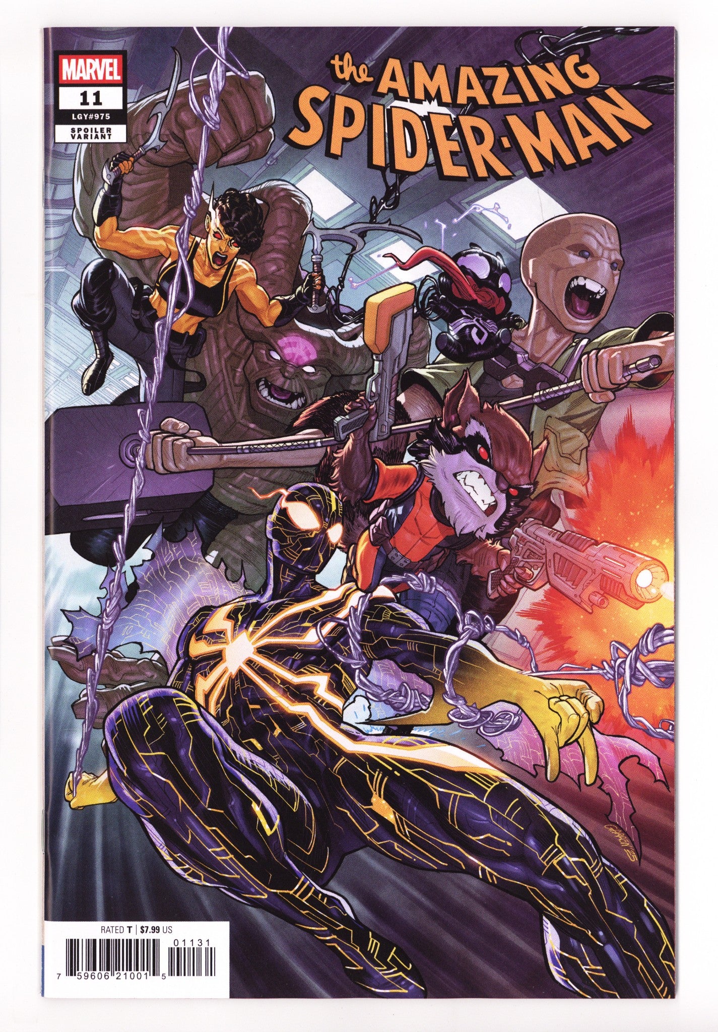 Amazing Spider-Man Vol 7 11 Garrón Spoiler Variant (2025)