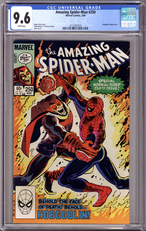 The Amazing Spider-Man Vol 1 250 CGC 9.6 (NM+) (1984)
