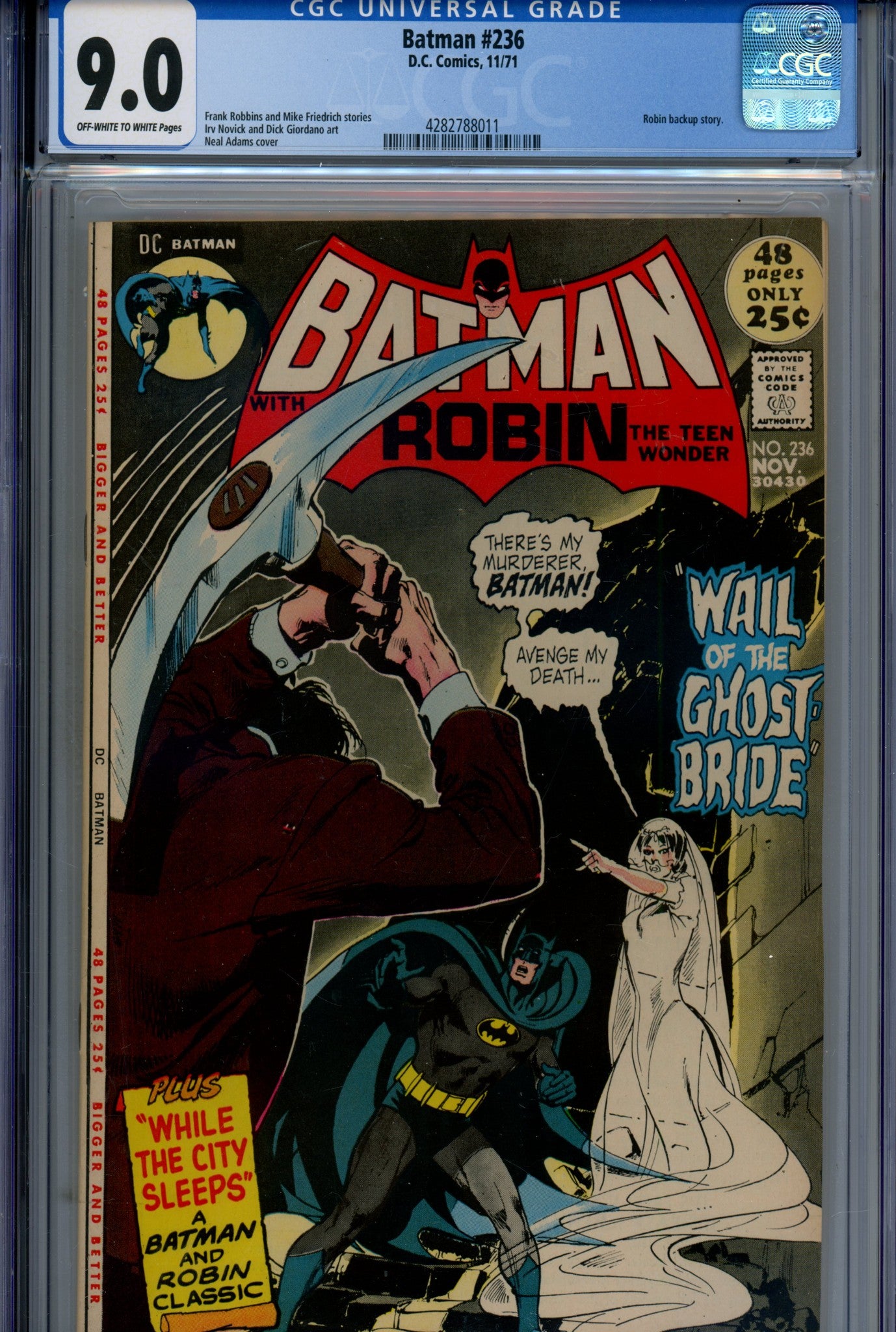 Batman Vol 1 236 CGC 9.0 (VF/NM) (1971) 