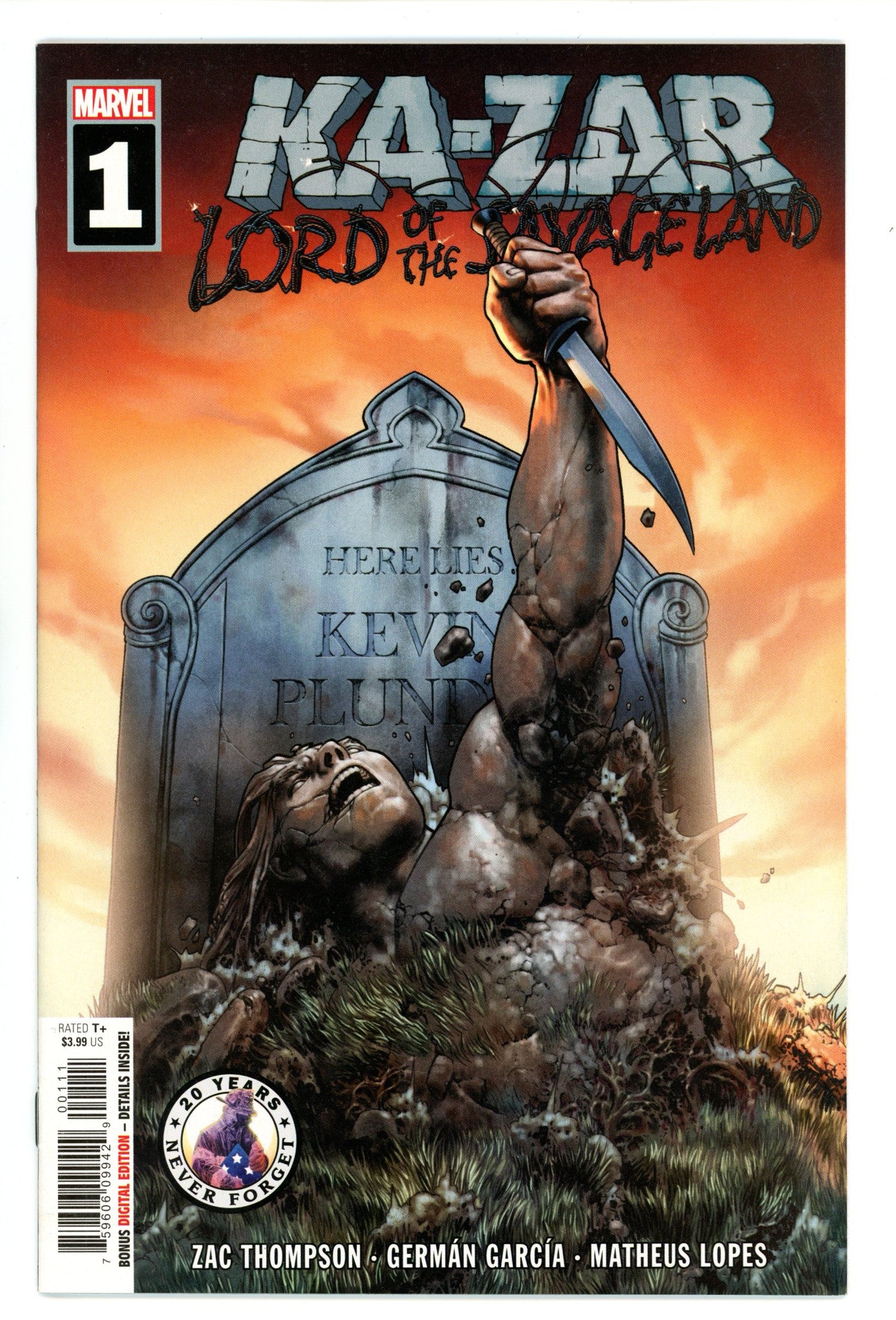 Ka-Zar Lord of the Savage Land 1 High Grade (2021) 