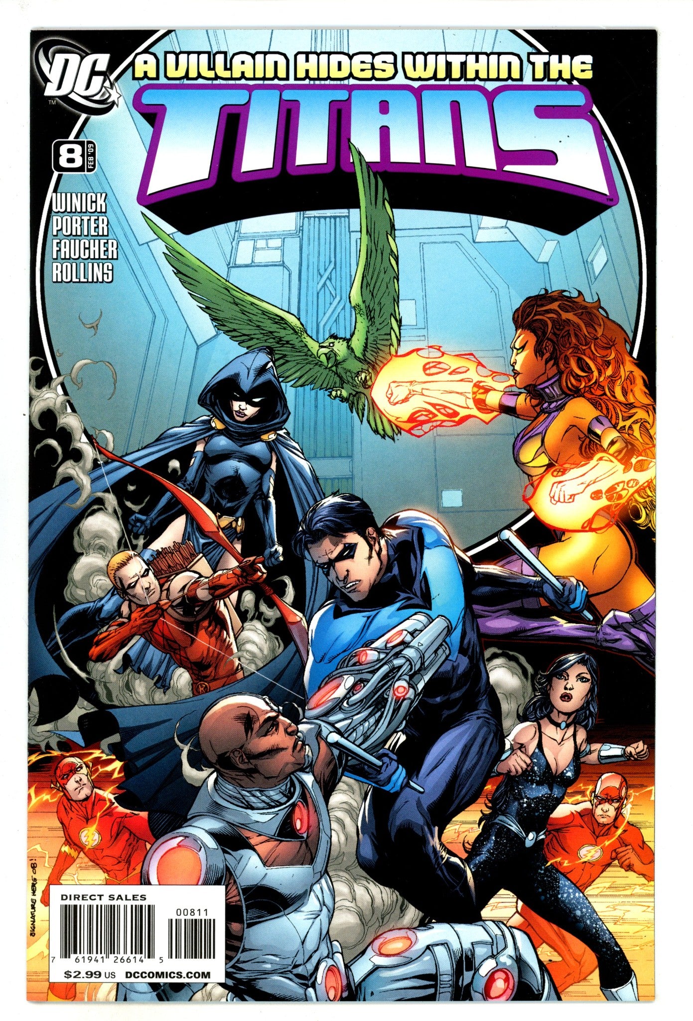 Titans Vol 2 8 High Grade (2009) 