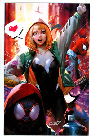 Edge of Spider-Verse Vol 4 1 VF/NM (9.0) (2024) Chew Virgin Incentive Variant