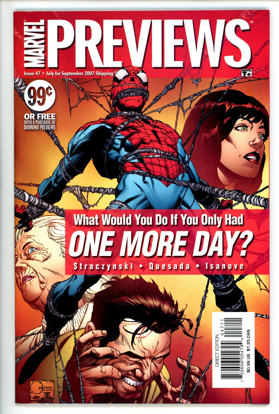 Marvel Previews Vol 1 47 High Grade (2007) 