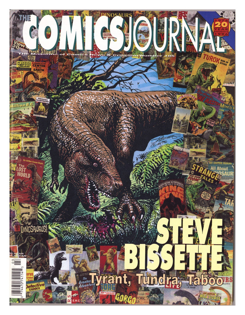 The Comics Journal 185 Mid Grade (1996) 