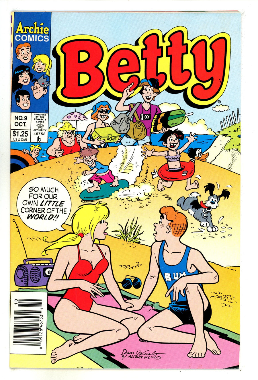 Betty 9 Low Grade (1993) Newsstand 