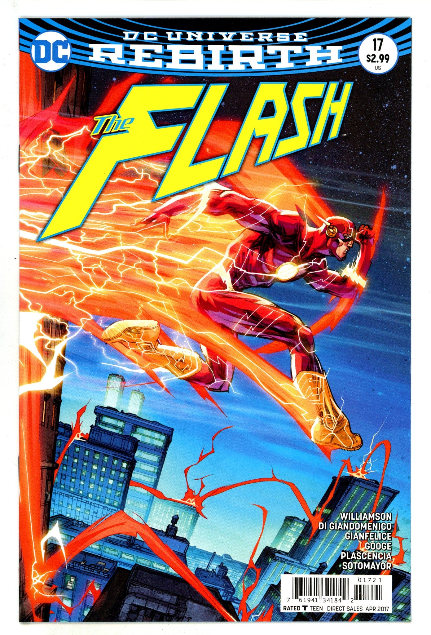 The Flash Vol 5 17 High Grade (2017) Porter Variant 