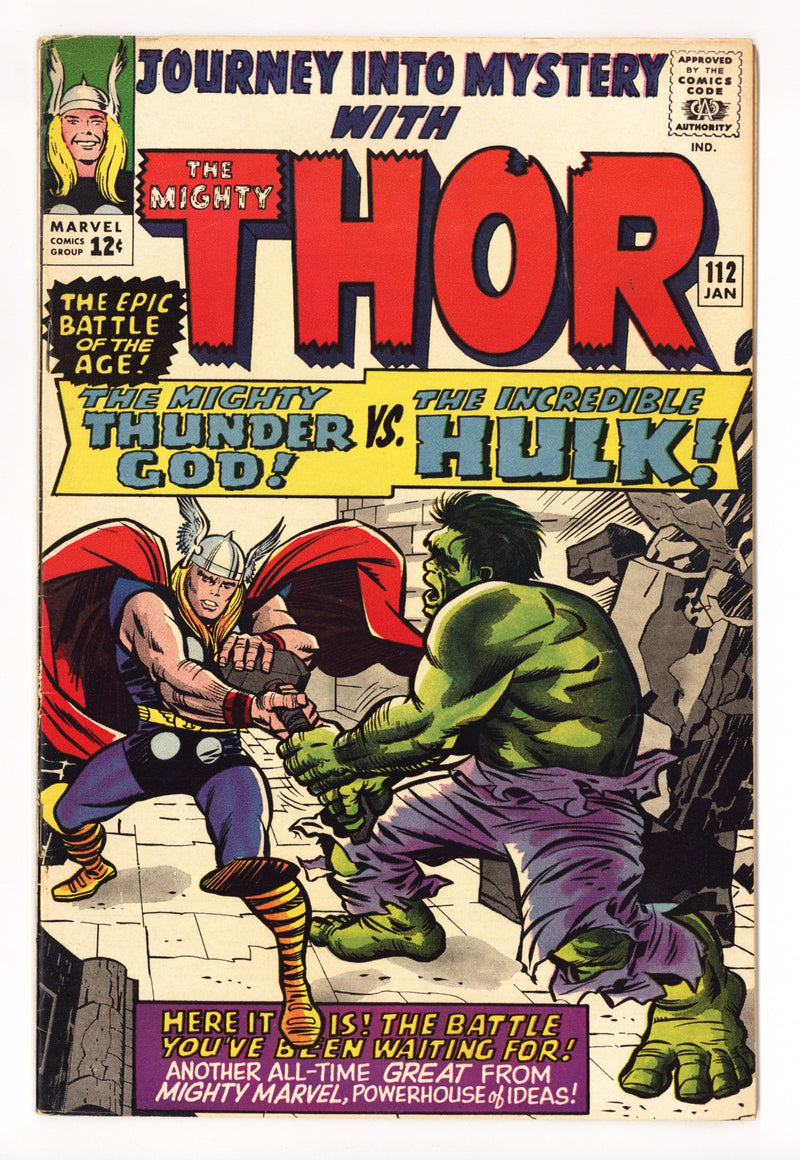 Journey into Mystery Vol 1 112 FN- (5.5) (1965)