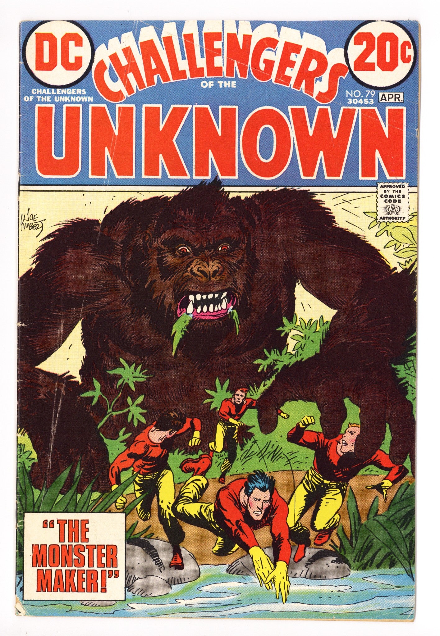 Challengers of the Unknown Vol 1 79 Low Grade (1973) 
