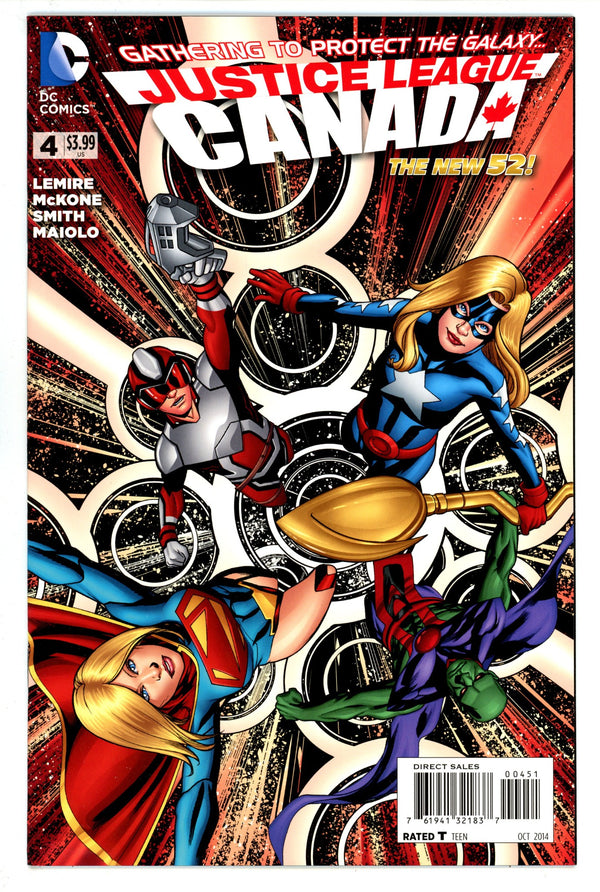 Justice League United 4 High Grade (2014) McKone Variant