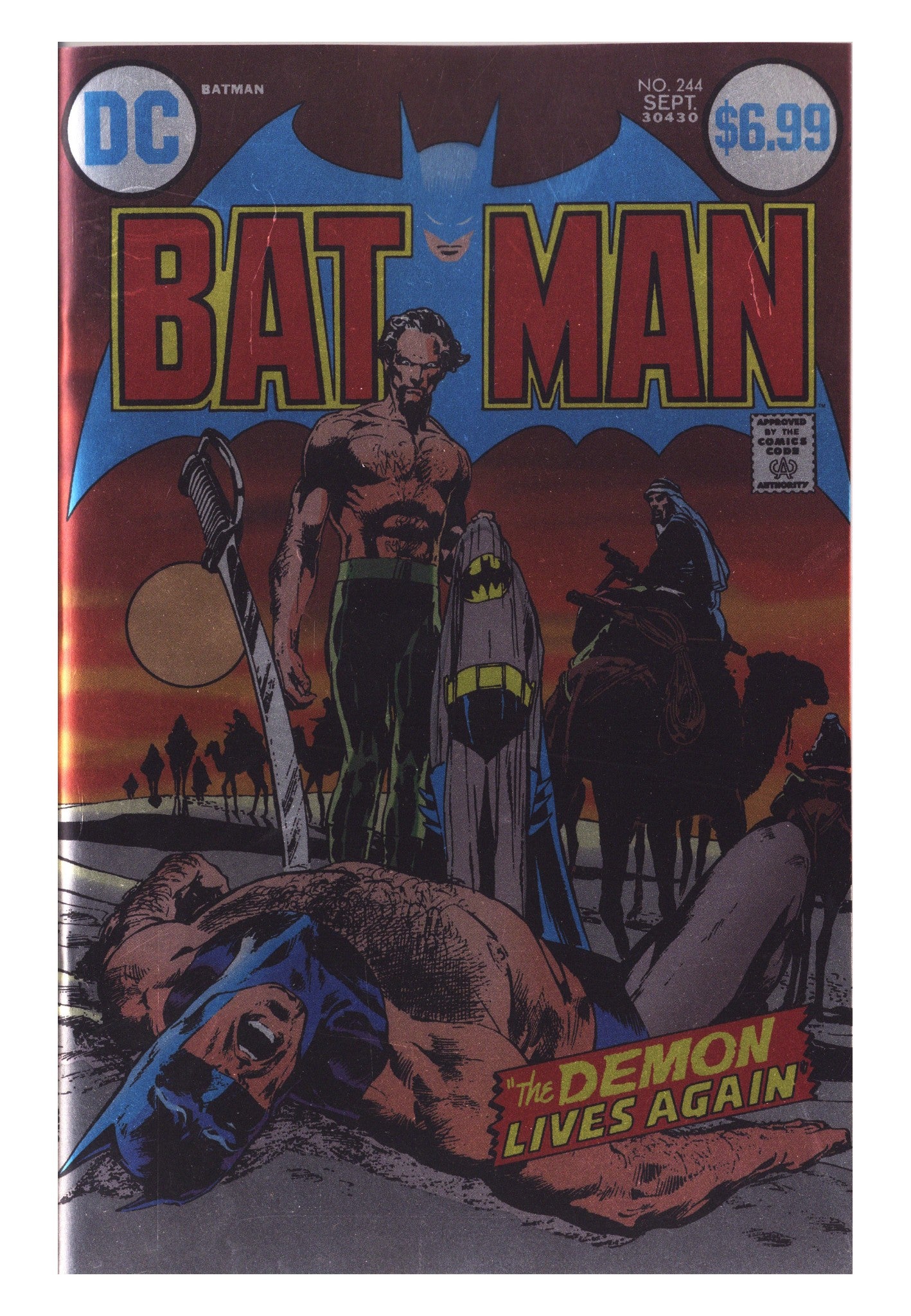 Batman  244 Adams  Facsimile Foil Variant   (2026)
