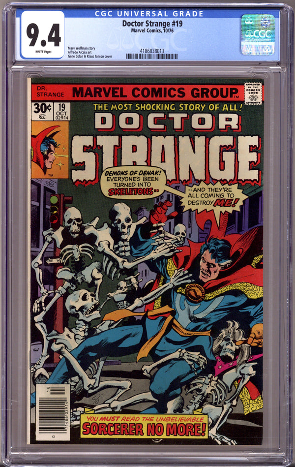 Doctor Strange Vol 2 19 CGC 9.4 (NM) (1976)