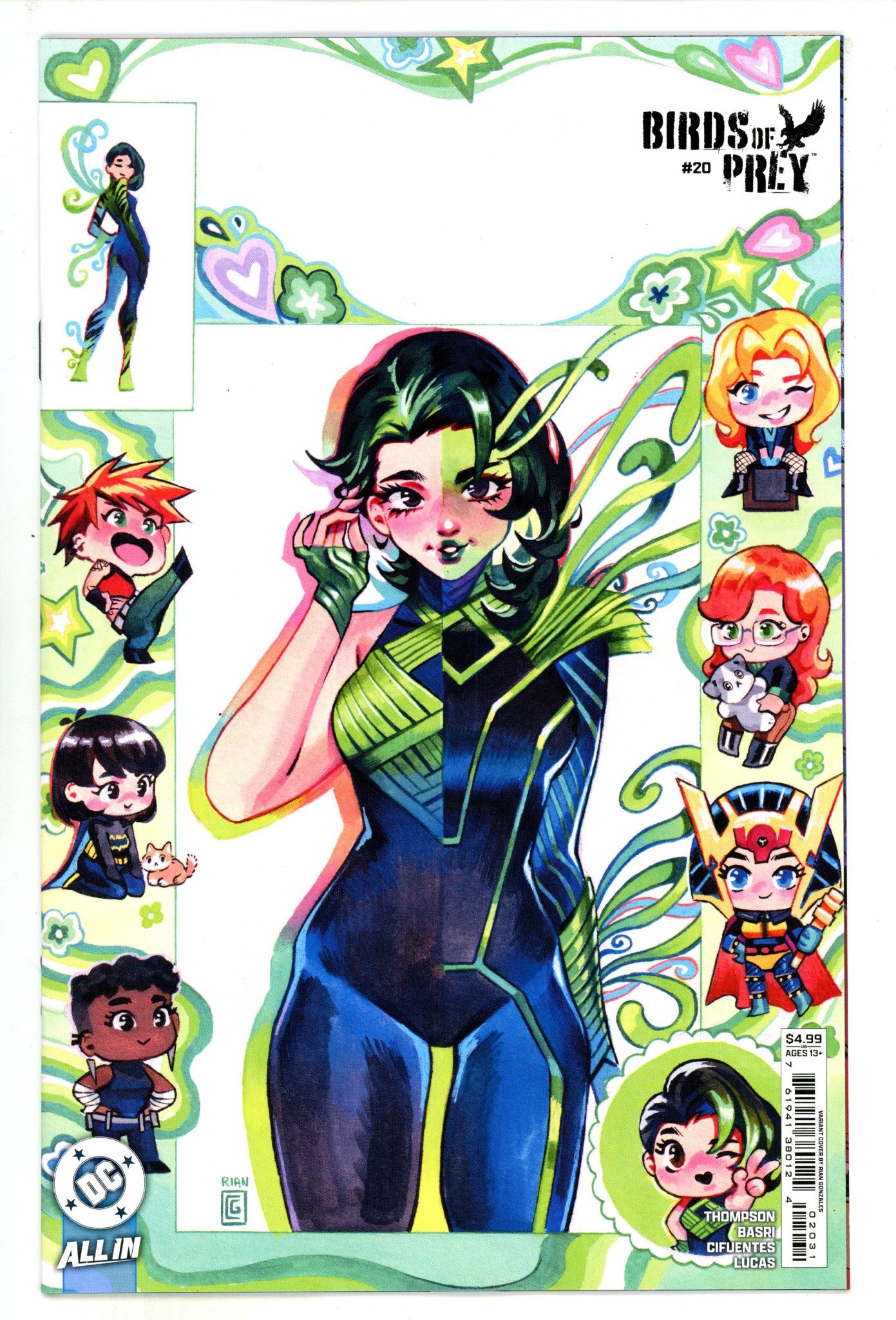 Birds Of Prey Vol 5 20 Gonzales Variant (2025)