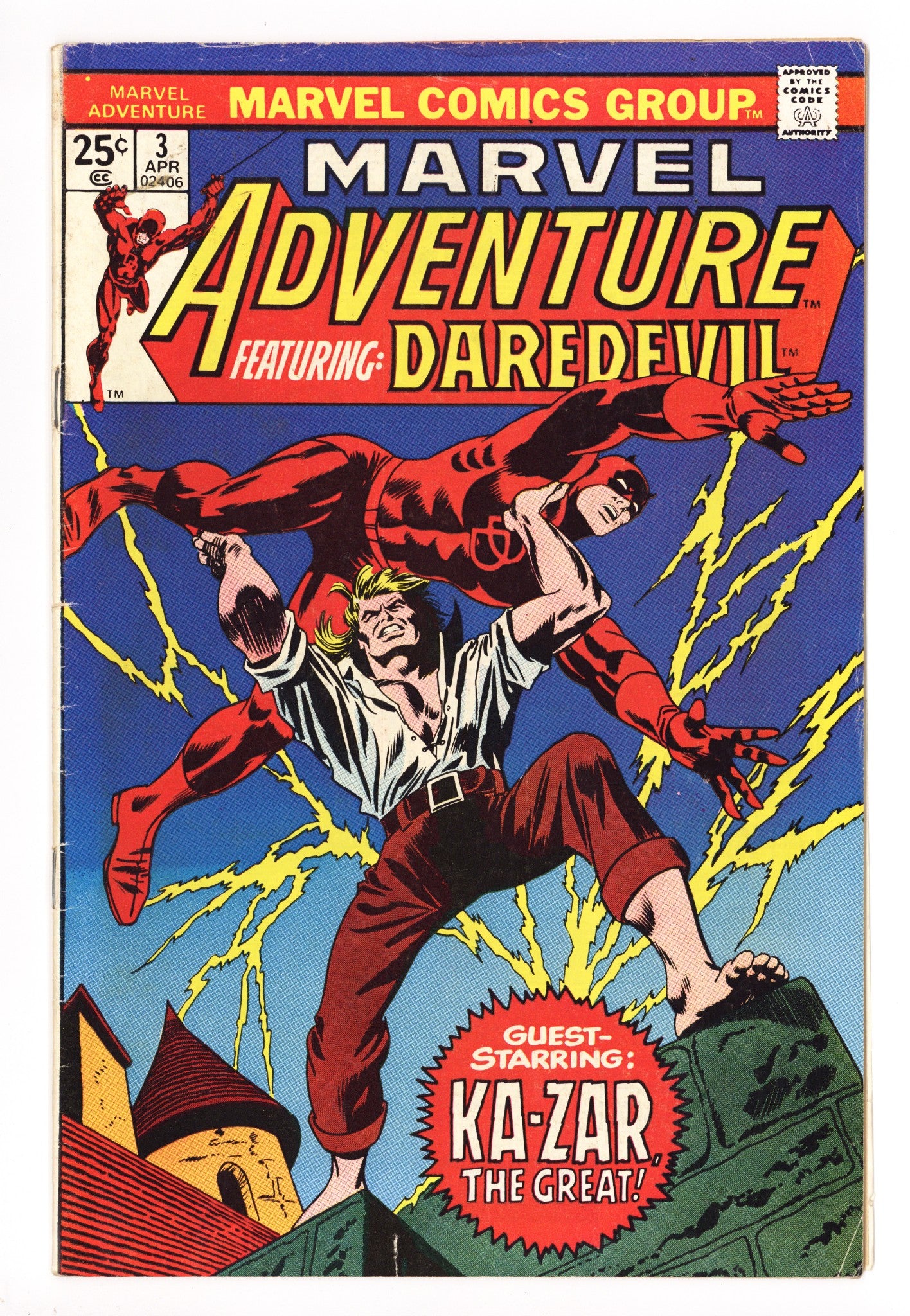 Marvel Adventure 3 Low Grade (1976) 