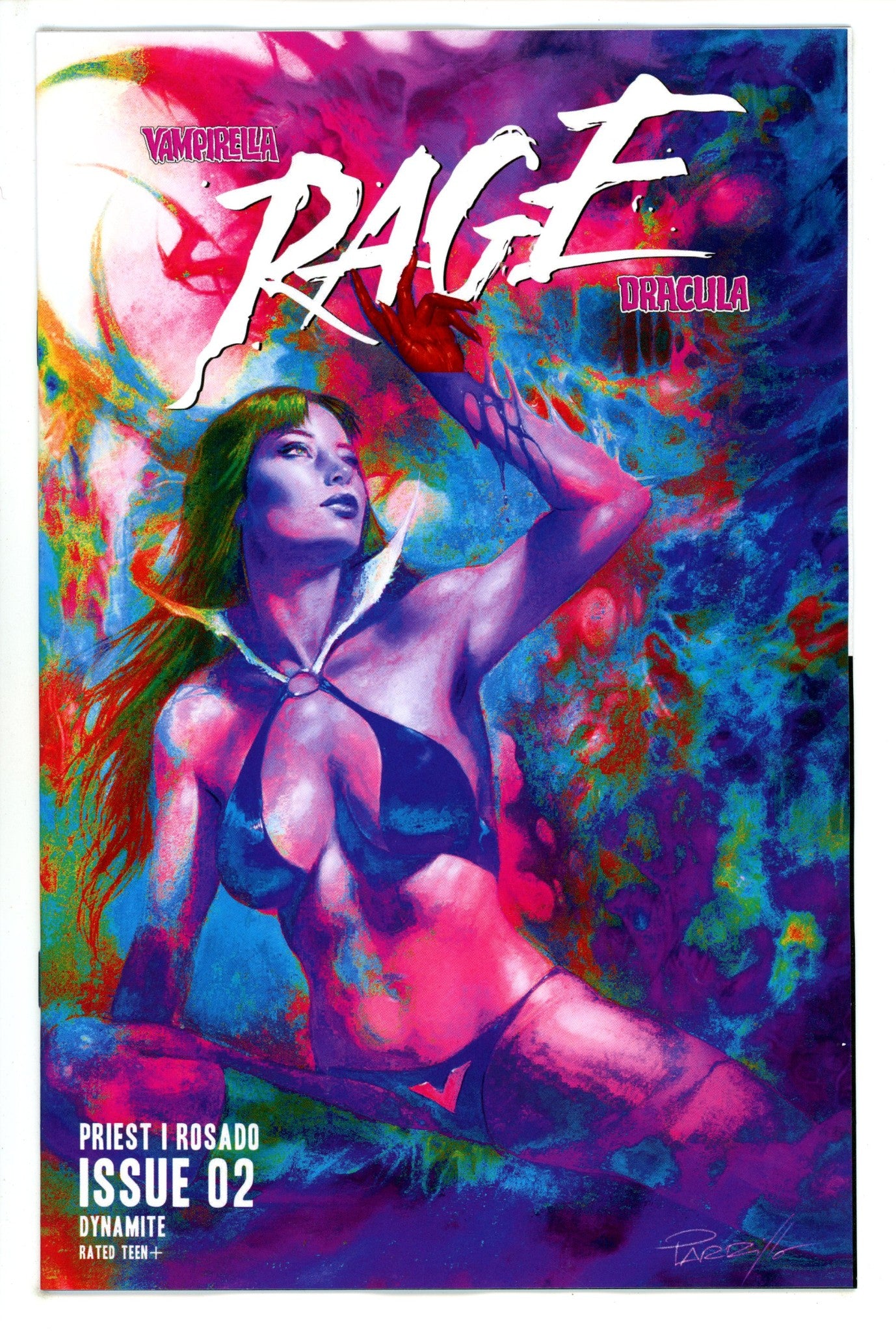 Vampirella Dracula Rage 2 Parrillo UV Variant (1900)