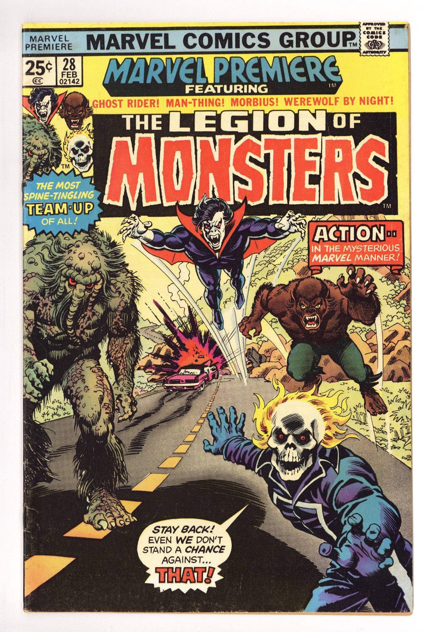 Marvel Premiere 28 FN (6.0) (1976) 