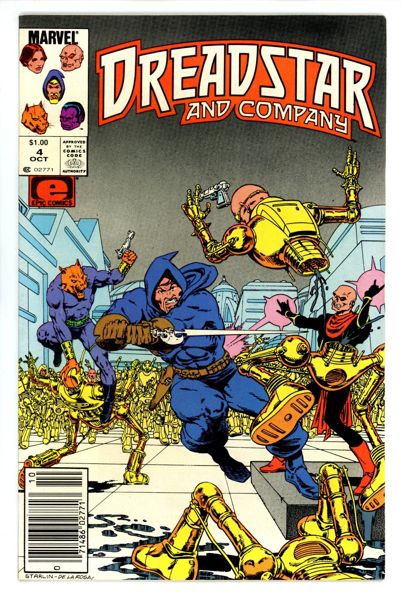 Dreadstar and Company 4 FN/VF (7.0) (1985) Canadian Price Variant 