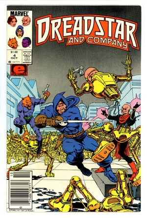 Dreadstar and Company 4 FN/VF (7.0) (1985) Canadian Price Variant