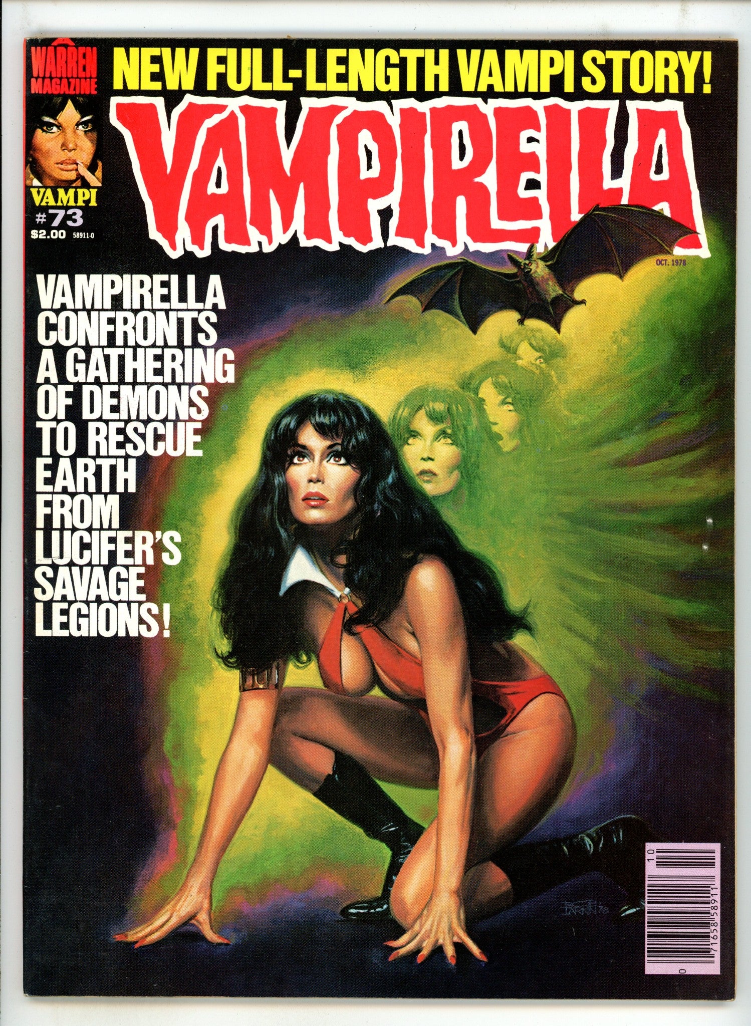 Vampirella Vol 1 73 FN (6.0) (1978) Canadian Price Variant 