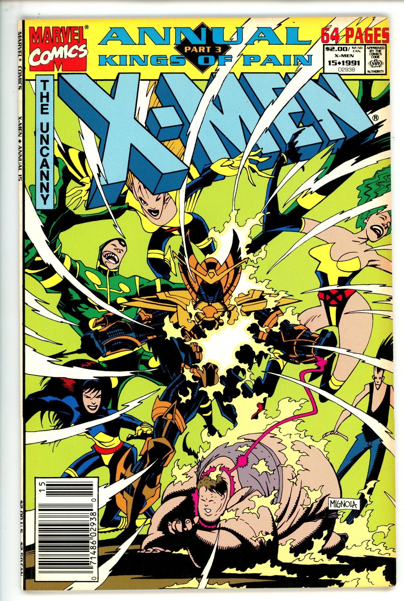 X-Men Annual Vol 1 15 Newsstand (1991)