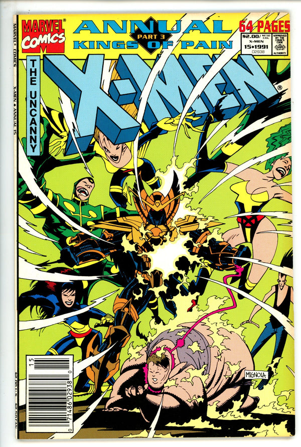 X-Men Annual Vol 1 15 Newsstand (1991)