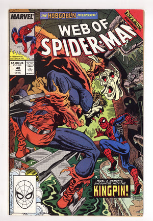 Web of Spider-Man Vol 1 48 Mid Grade (1989)
