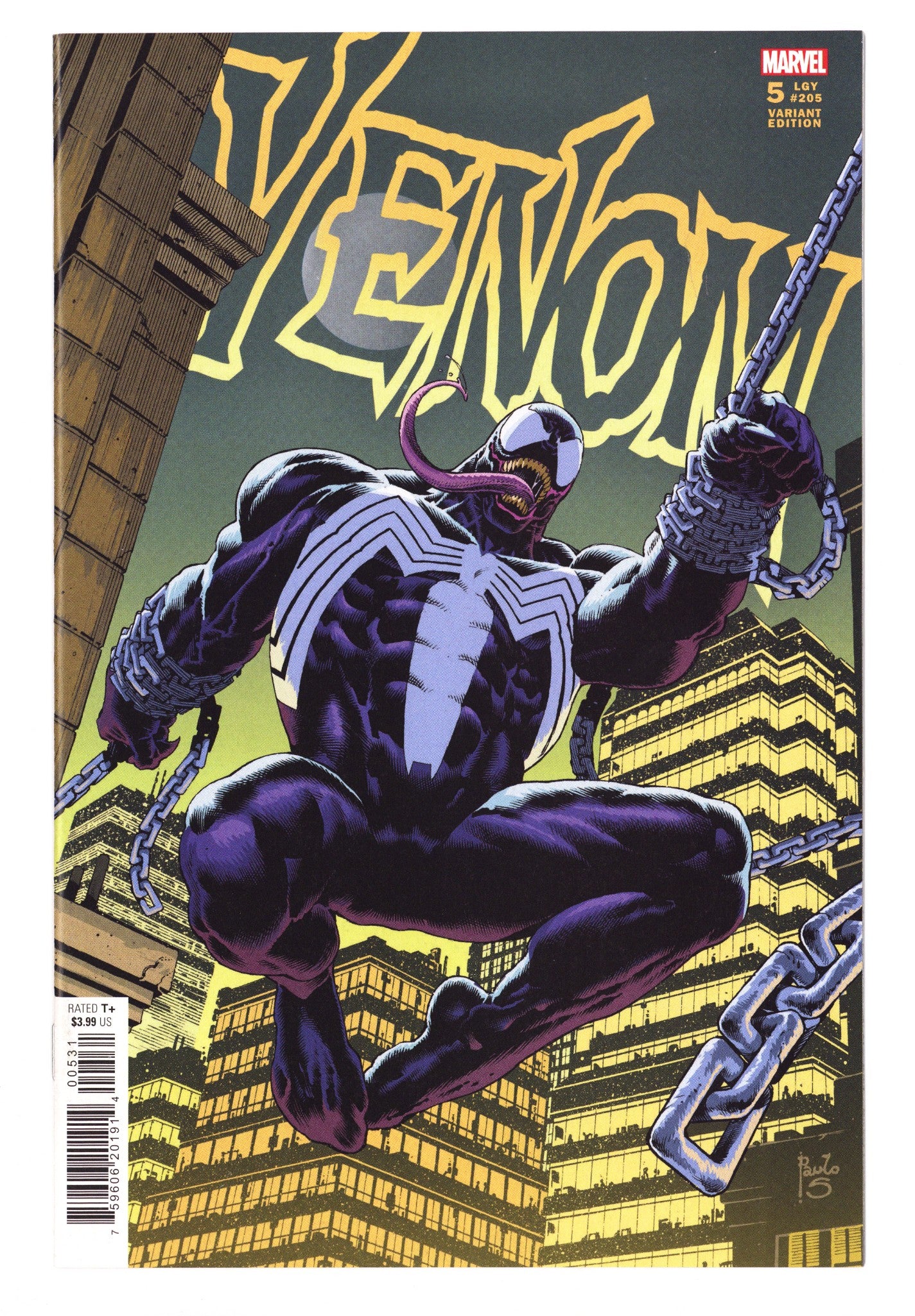 Venom Vol 5 5 (205) NM- (9.2) (2022) Siqueira Incentive Variant 