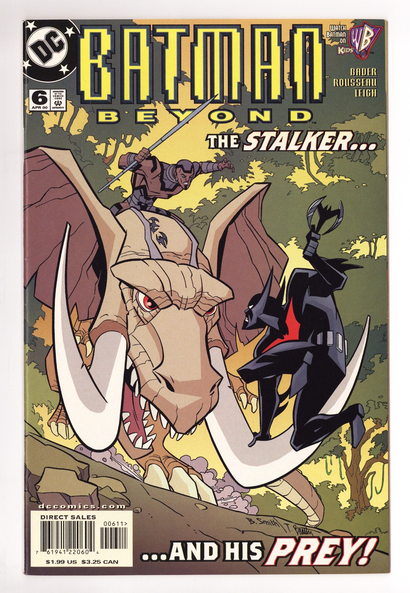 Batman Beyond Vol 2 6 VF/NM (9.0) (2000) 