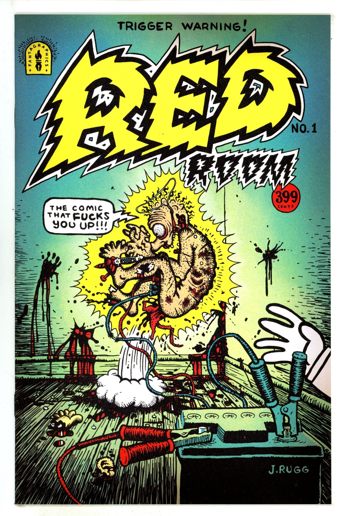 Red Room: Trigger Warnings 1 VF/NM (9.0) (2021) Rugg Incentive Variant 