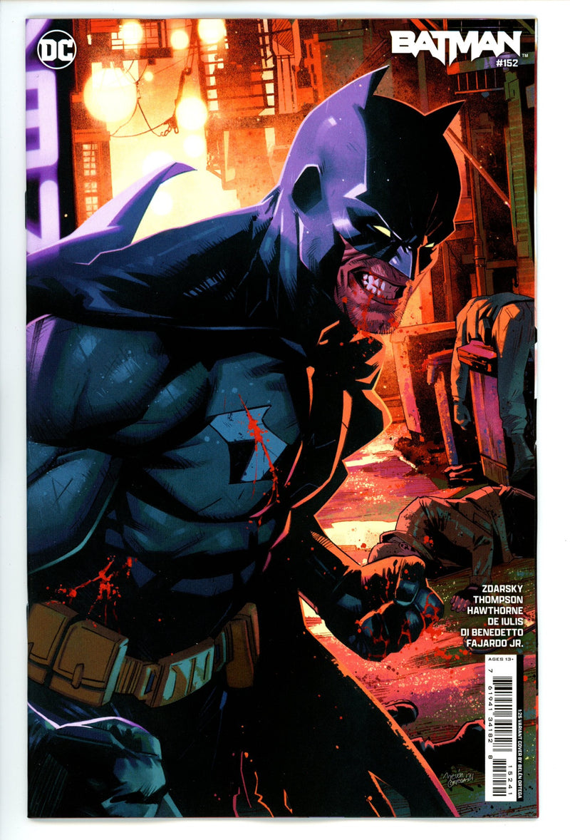 Batman Vol 3 152 Ortega Incentive Variant NM (2024)