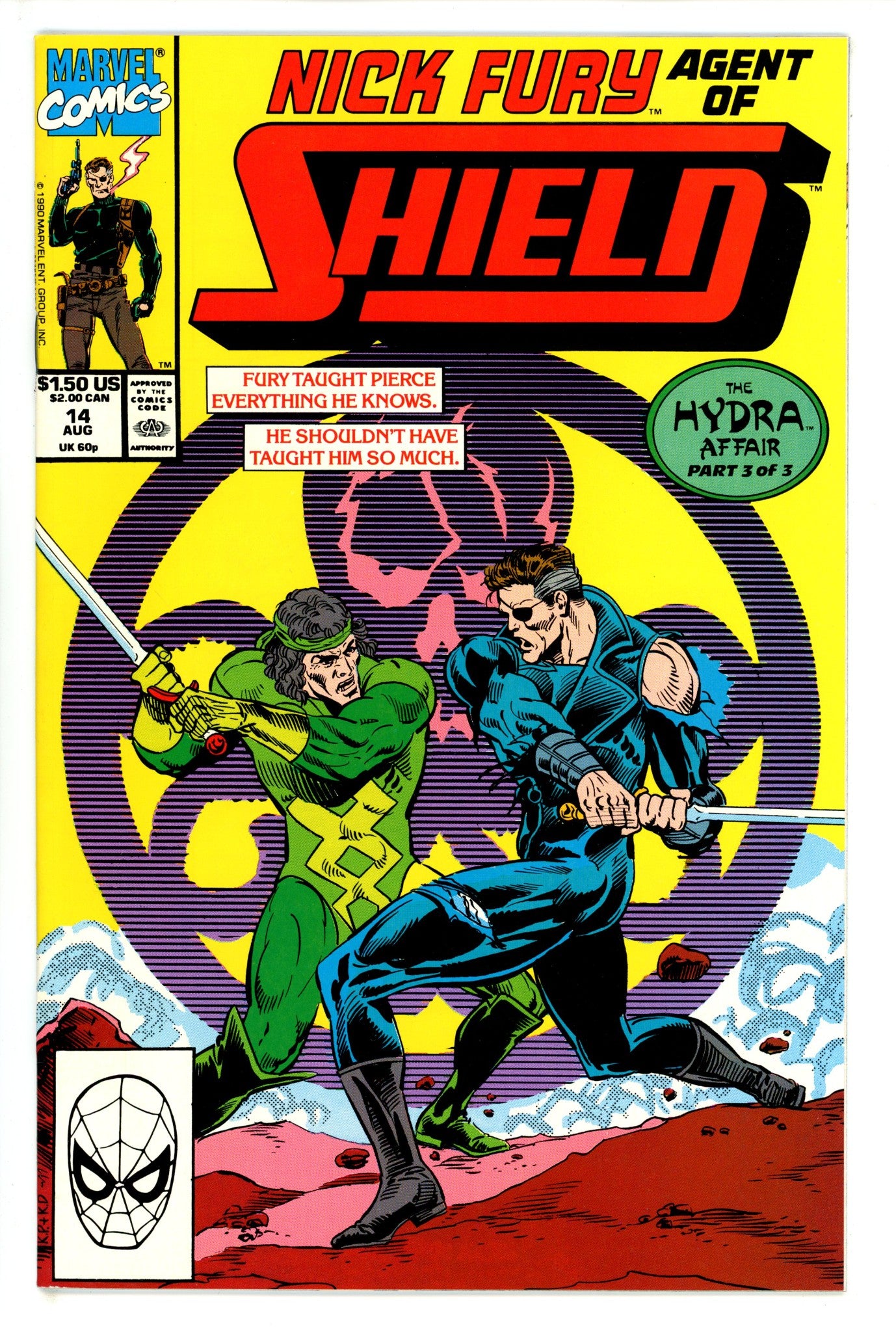 Nick Fury, Agent of S.H.I.E.L.D. Vol 4 14 (1990)