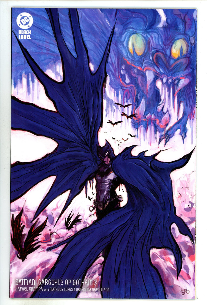 Batman Gargoyle Of Gotham  3 Cobiaco  Incentive Variant NM  (2024)