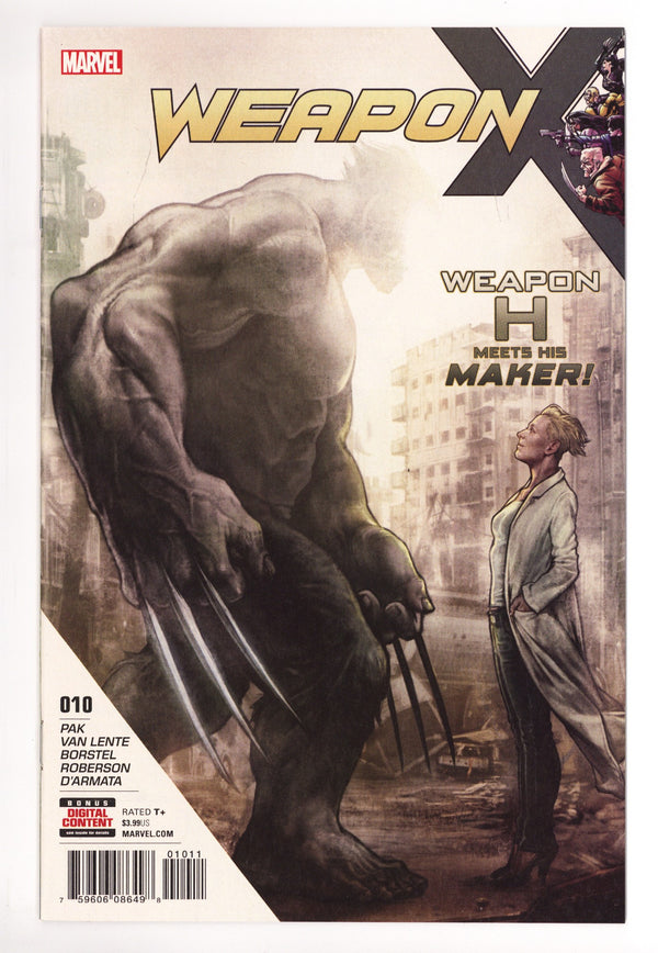 Weapon X Vol 3 10 High Grade (2017)