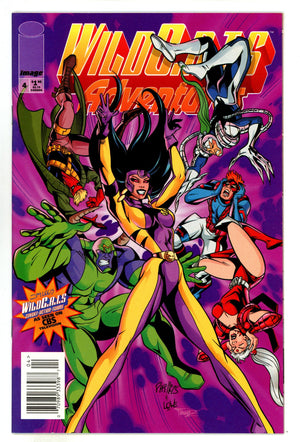 WildC.A.T.s Adventures 4 VF/NM (9.0) (1994) Newsstand