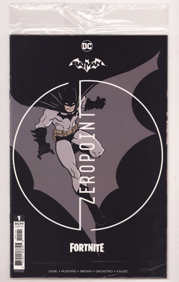 Batman / Fortnite: Zero Point   1  High Grade   (2021) Mustard     Sealed