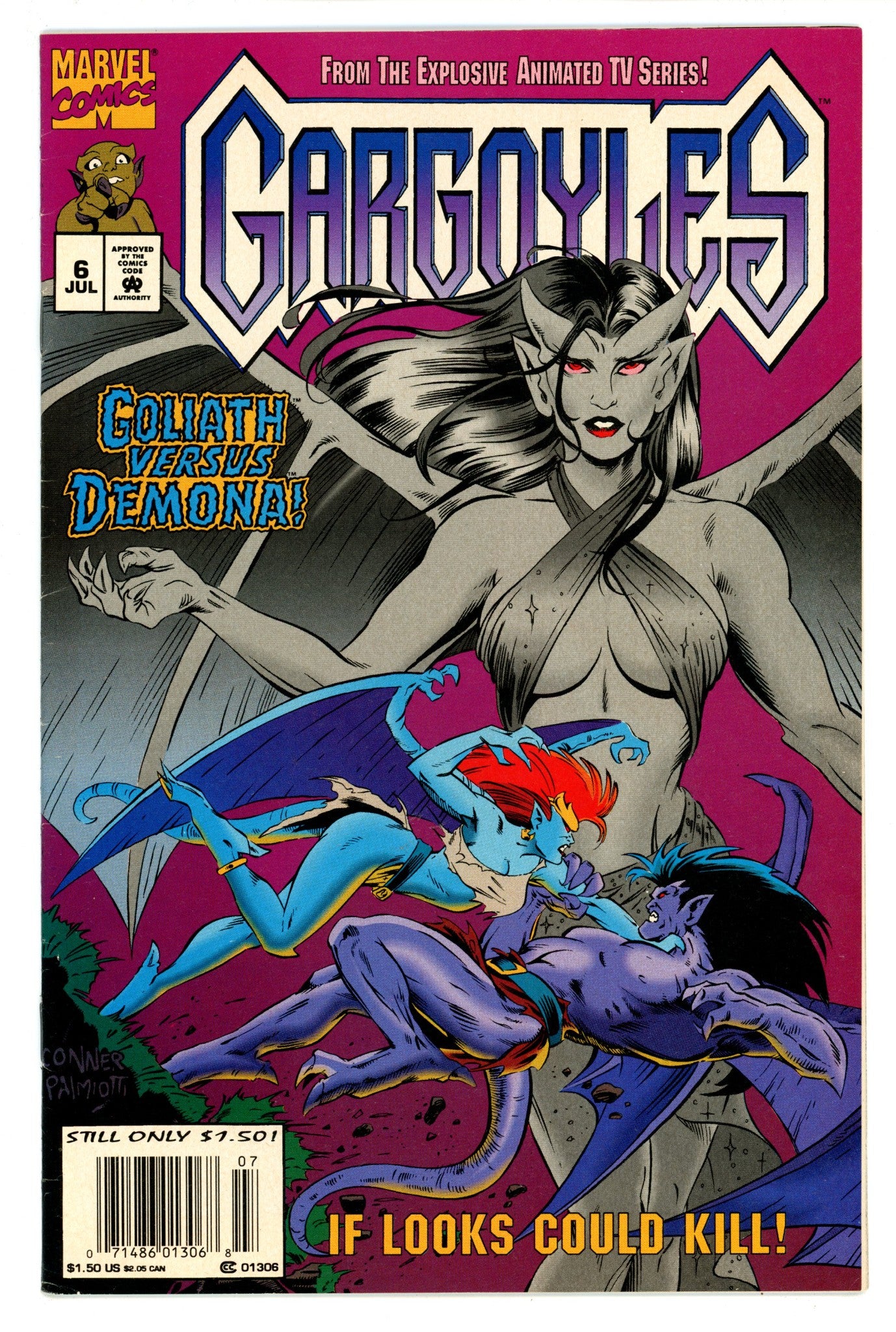 Gargoyles 6 VG/FN (5.0) (1995) Newsstand 