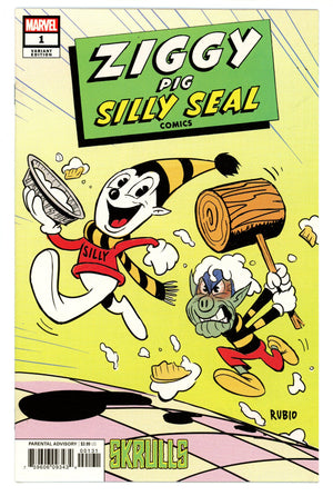 Ziggy Pig - Silly Seal Comics 1 High Grade (2019) Rubio Variant