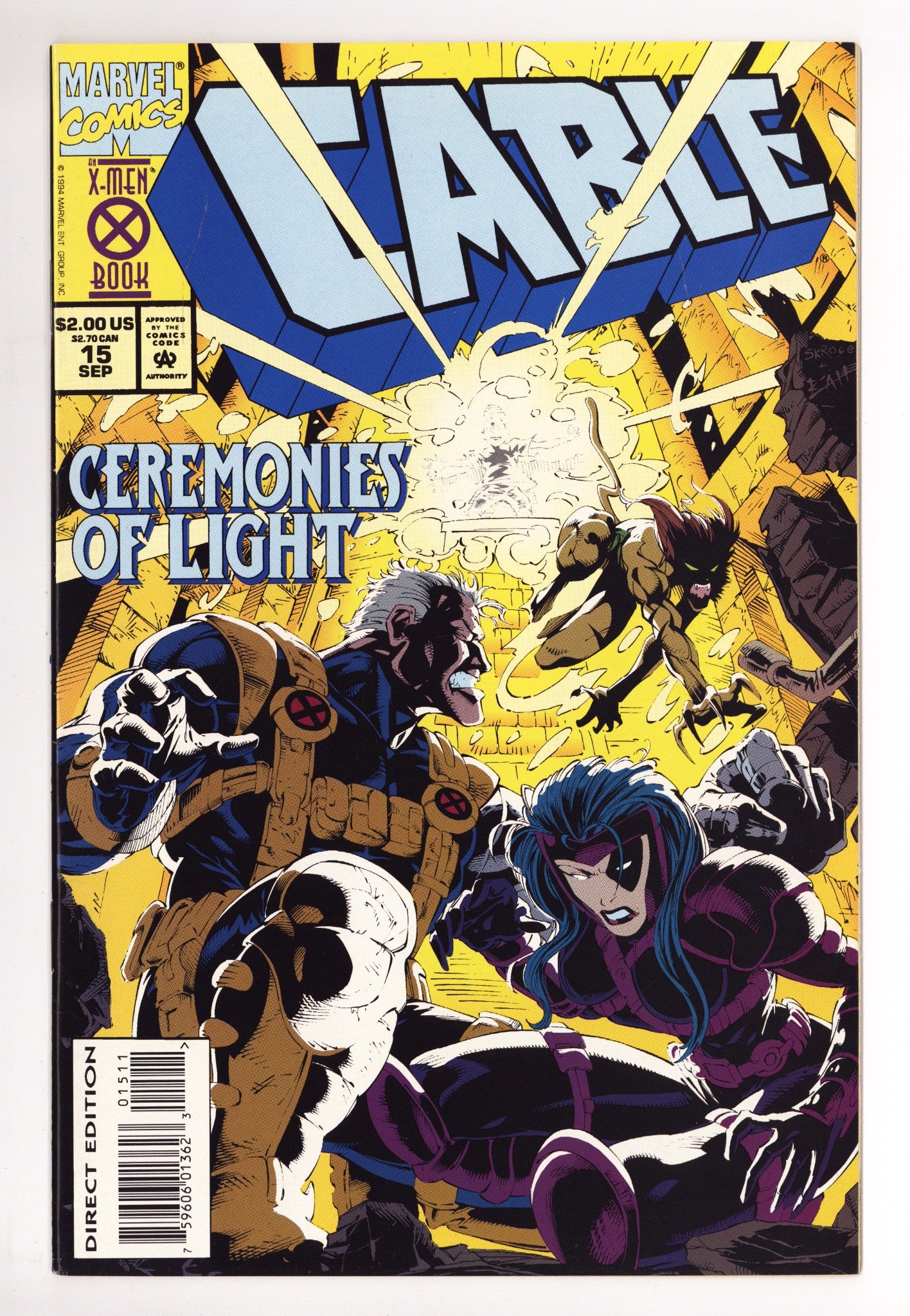 Cable Vol 1 15 High Grade (1994) 