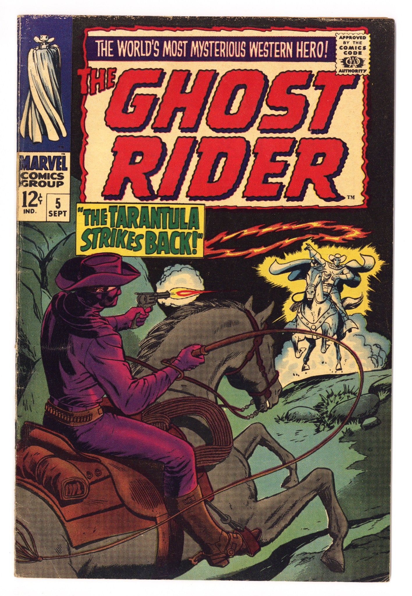 The Ghost Rider 5 VG/FN (5.0) (1967) 