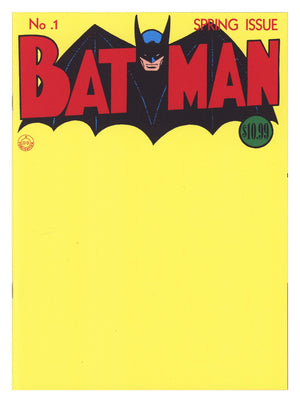 Batman Vol 1 1 Facsimile Blank Variant (2025)