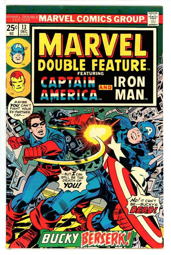 Marvel Double Feature 13 VF/NM (1975)