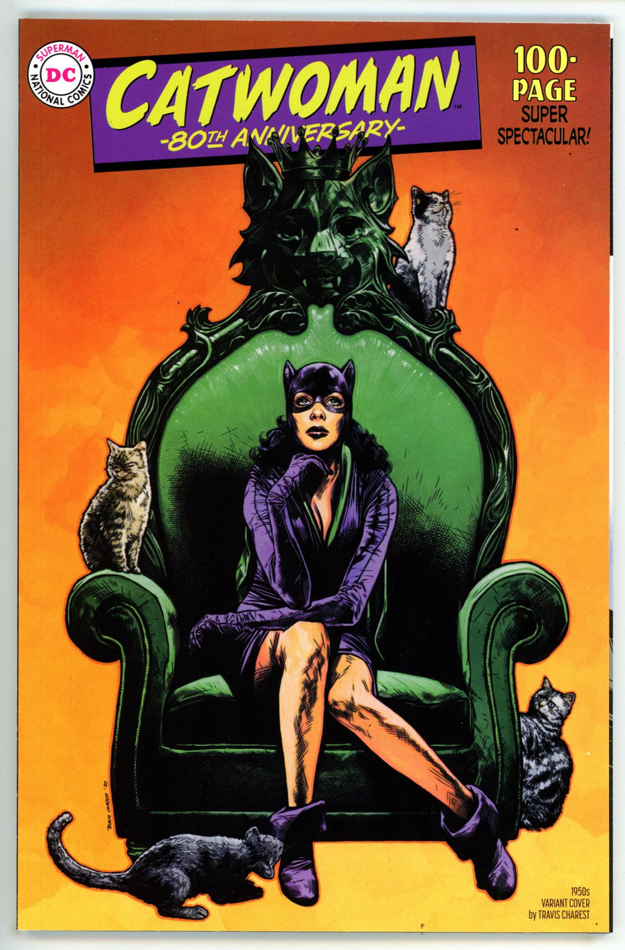 Catwoman 80th Anniversary 100-Page Super Spectacular 1 High Grade (2020) Charest Variant 