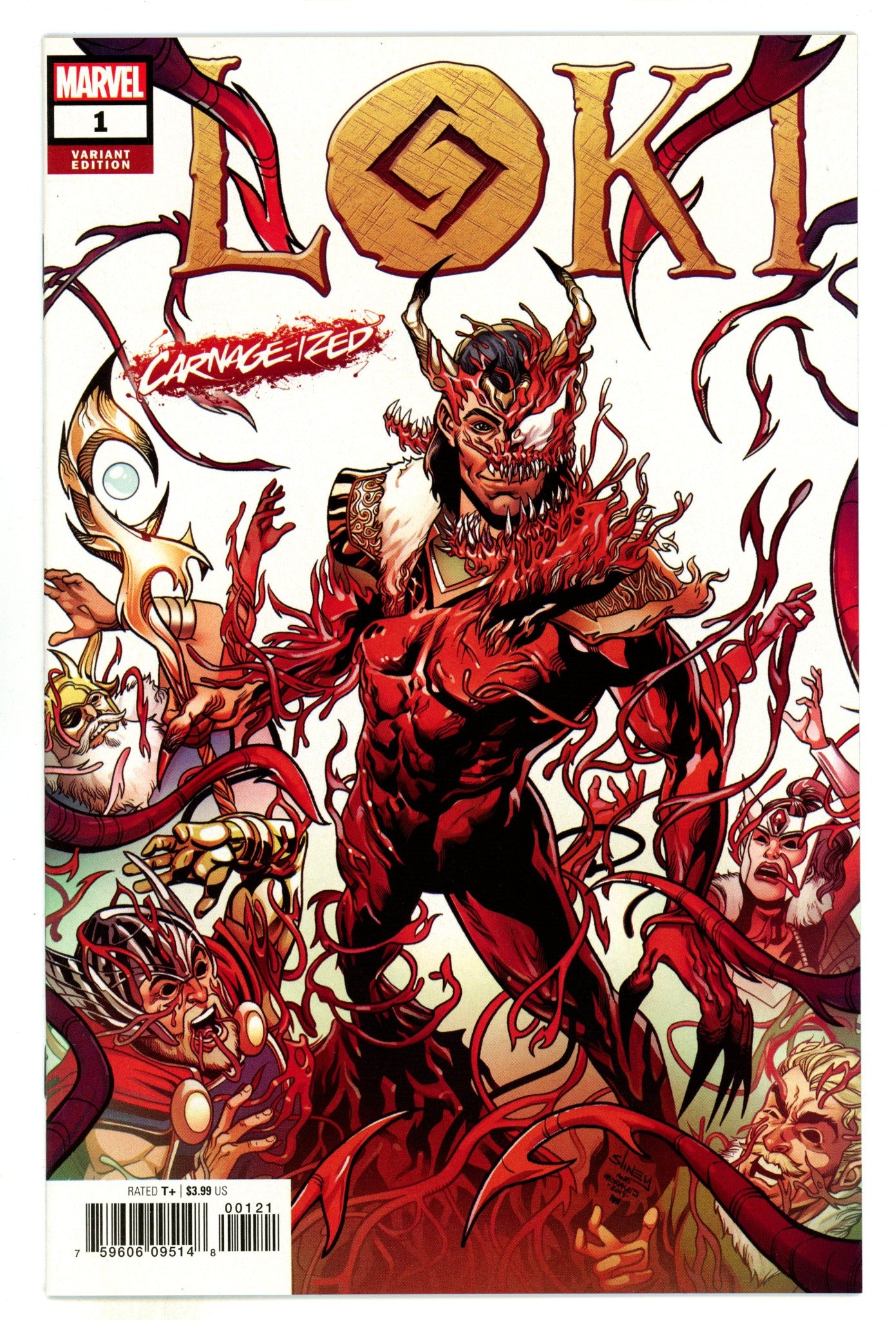 Loki Vol 3 1 High Grade (2019) Sliney Variant 