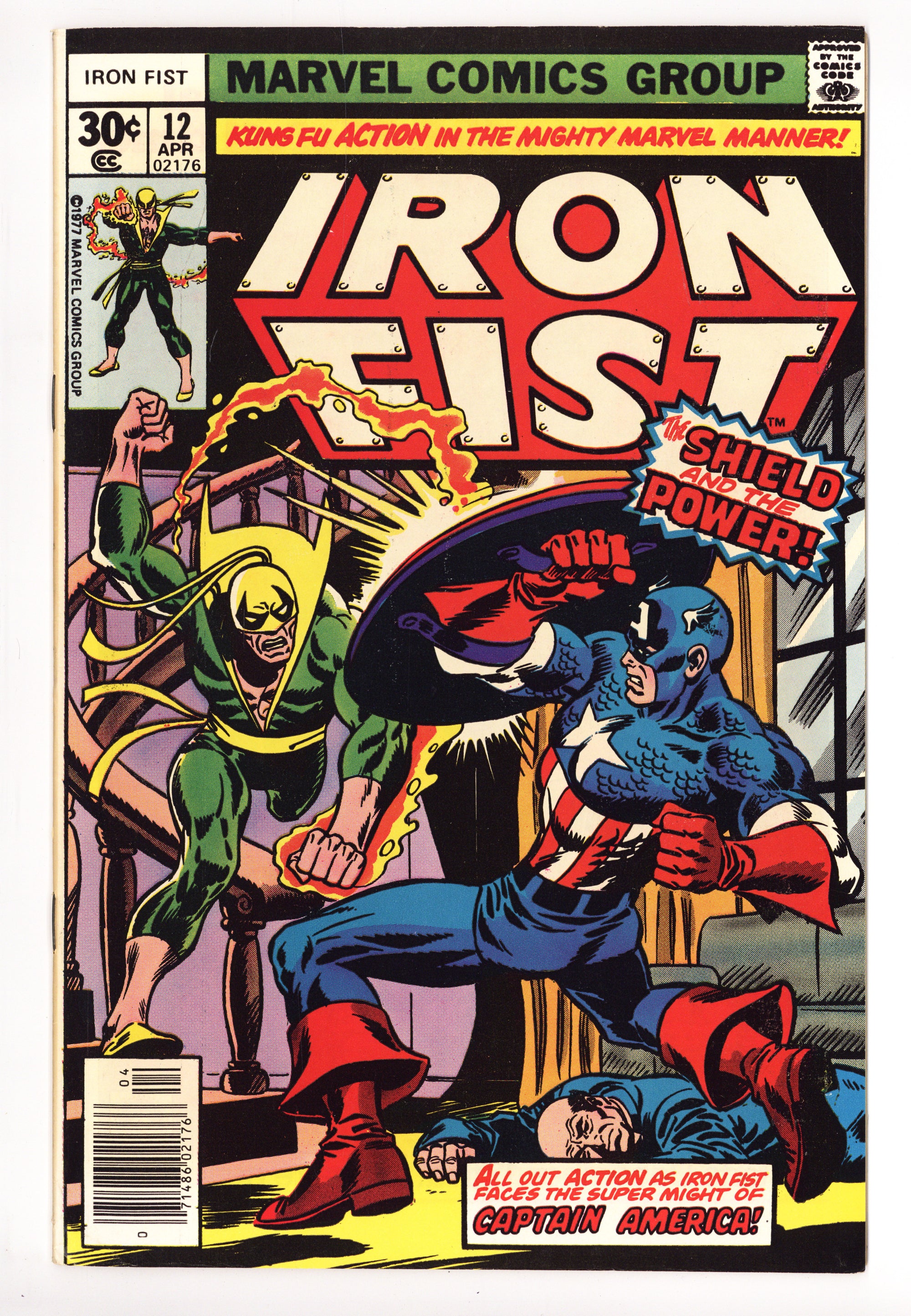 Iron Fist Vol 1 12 VF- (7.5) (1977) 
