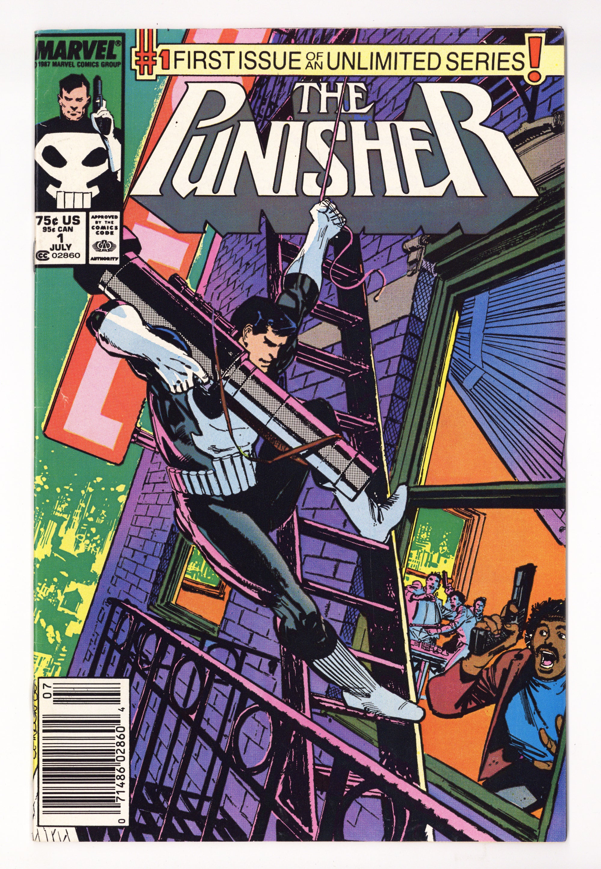 The Punisher Vol 2 1  FN (6.0)   (1987)     Newsstand  